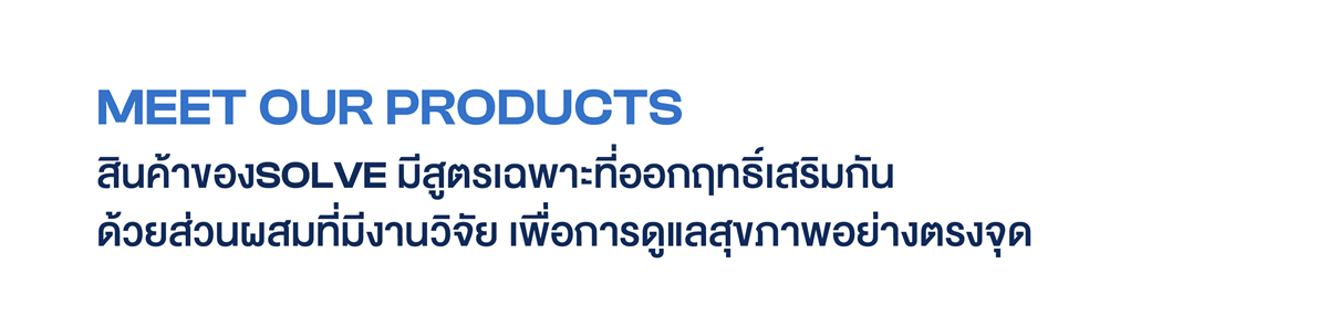 ผลิตภัณฑ์ของ SOLVEGROUP